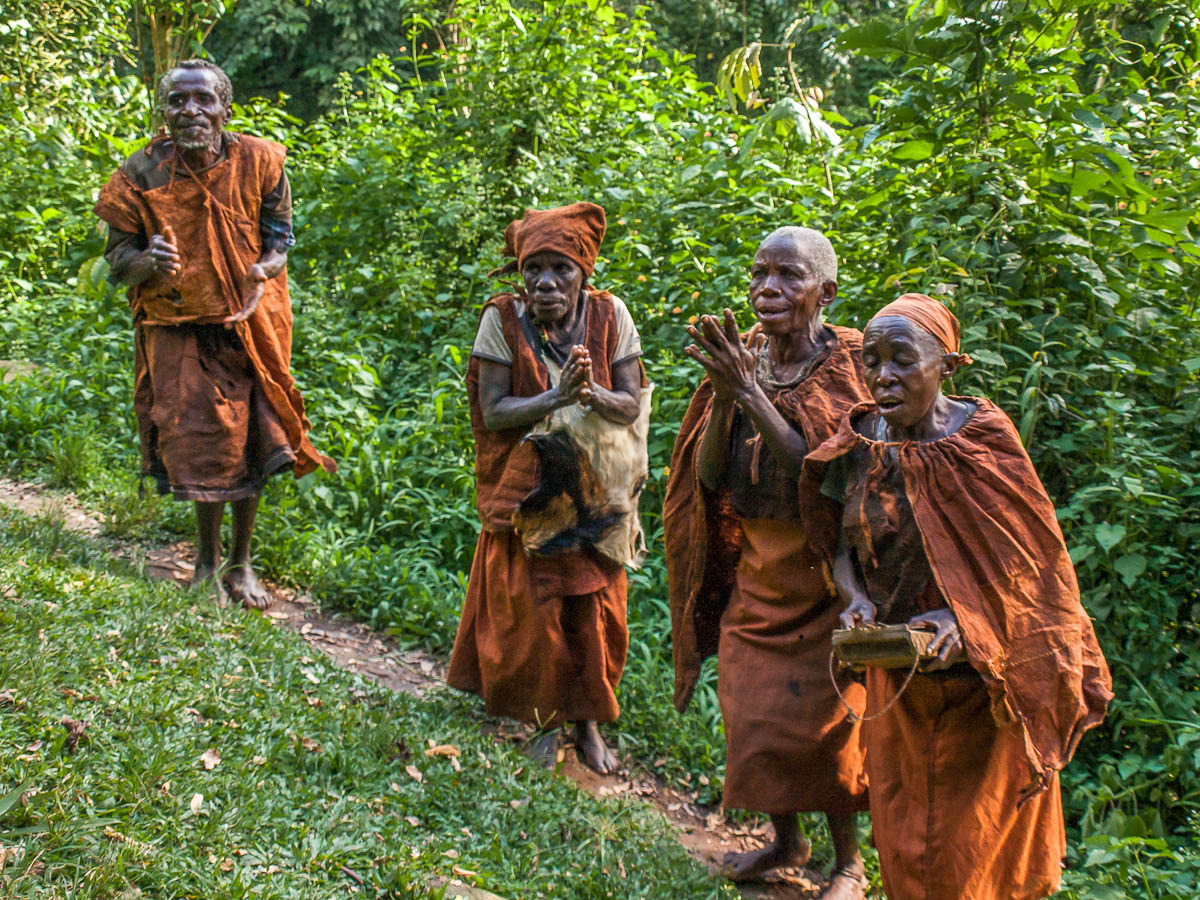 Batwa cultural encounter Uganda - Traditional forest people heritage tour Stone Path Safaris
